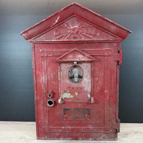 Vintage gamewell fire alarm - fire,