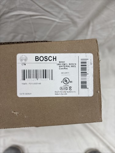 Bosch b8103 commercial - bosch,